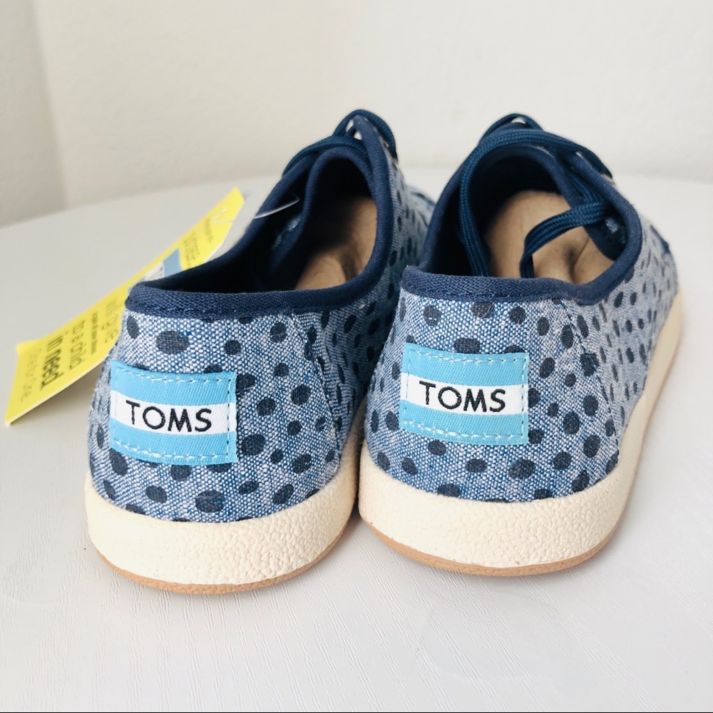 TOMS Kids' Paseo Sneaker, kid size 3 - Picture 6 of 8